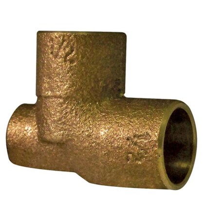 B & K 10156980 Lead Free Cast Copper Baseboard Tee Red 4560363